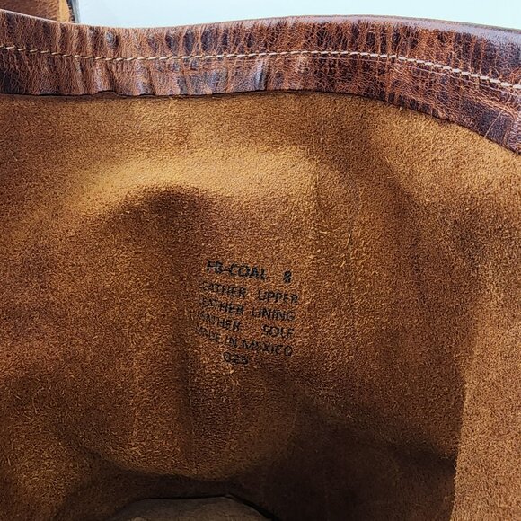 Freebird Steven Coal Brown Leather Tall High Boots (8 US) - Picture 13 of 13